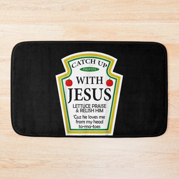 Item preview, Catch Up With Jesus Ketchup Funny Christian designed and sold by raewaelchi.