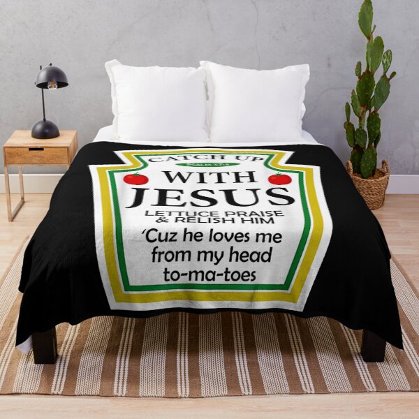 Item preview, Catch Up With Jesus Ketchup Funny Christian designed and sold by raewaelchi.