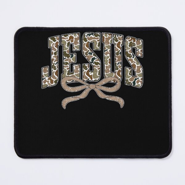 Item preview, Camo Jesus Coquette Bow Camouflage God Christian Religious designed and sold by raewaelchi.