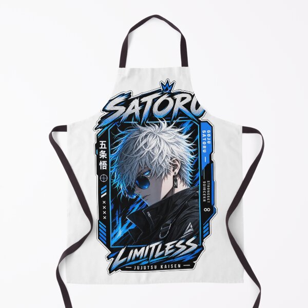 Item preview, Satoru Gojo Limitless Blue Cyber Jujutsu Kaisen Sticker designed and sold by PRIME4YOU.