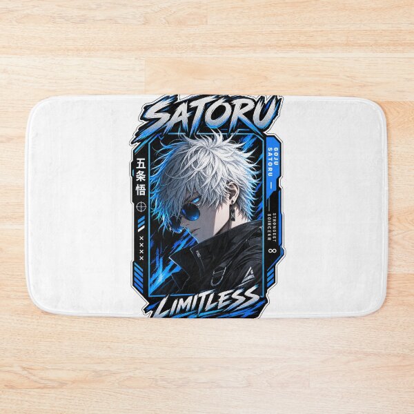 Item preview, Satoru Gojo Limitless Blue Cyber Jujutsu Kaisen Sticker designed and sold by PRIME4YOU.