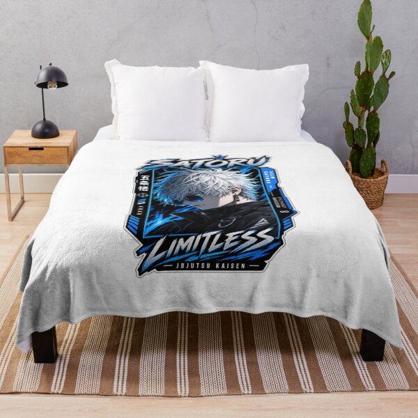 Item preview, Satoru Gojo Limitless Blue Cyber Jujutsu Kaisen Sticker designed and sold by PRIME4YOU.