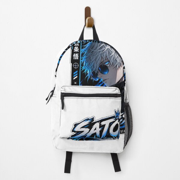 Item preview, Satoru Gojo Limitless Blue Cyber Jujutsu Kaisen Sticker designed and sold by PRIME4YOU.