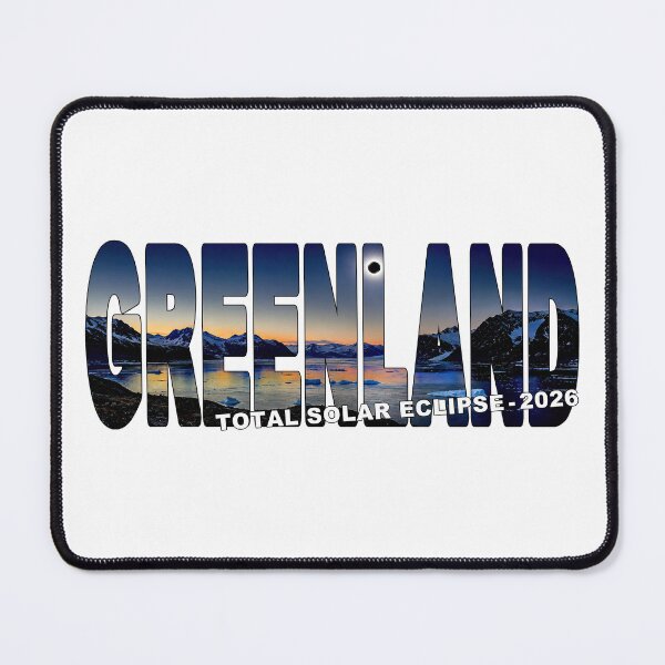 Item preview, GREENLAND Total Solar Eclipse 2026 - Iceland Spain 2026 Full Corona designed and sold by Adam Gormley.