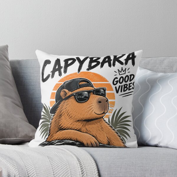 Item preview, Cool Capybara Sunglasses Retro Vintage Illustration designed and sold by lovepower.