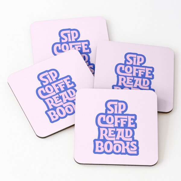 Item preview, sip coffee read books designed and sold by Neadoodles.