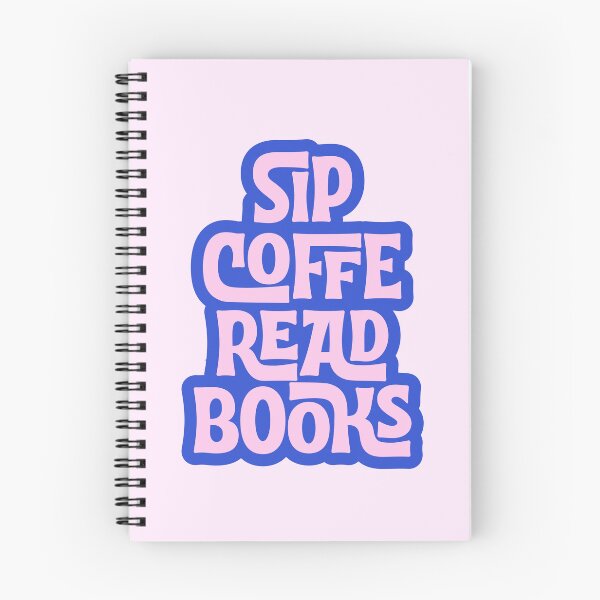 Item preview, sip coffee read books designed and sold by Neadoodles.