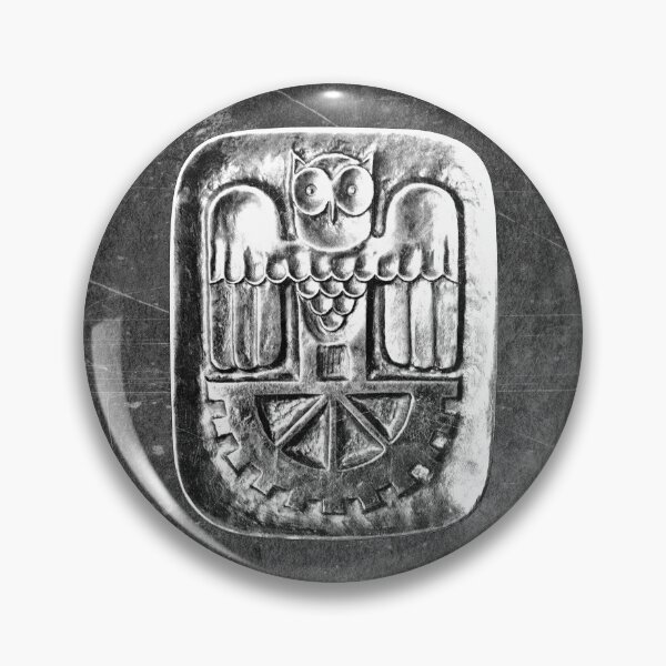 Item preview, Stylized Owl Relief Bronze Door Plate Design designed and sold by Ghoul Enterprises.