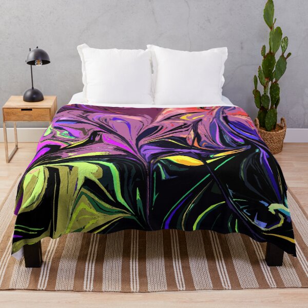 Item preview, Digital Illustration Colorful Abstract Psychedelic Pattern designed and sold by ShopieHome.