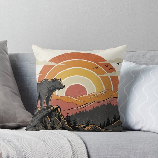 Item preview, Golden Mountain Bear – Vintage Wilderness designed and sold by meghnad.