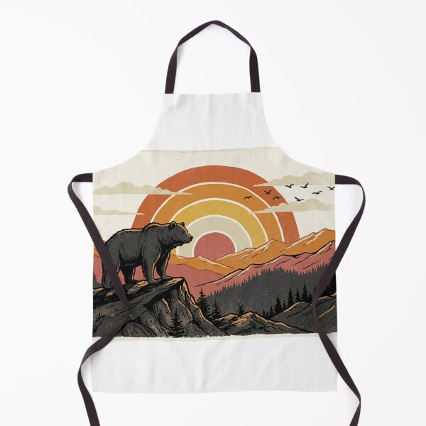 Item preview, Golden Mountain Bear – Vintage Wilderness designed and sold by meghnad.