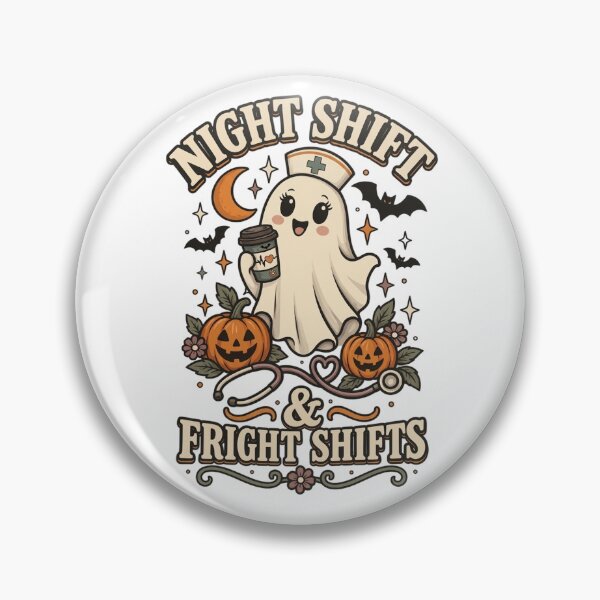 Item preview, Funny Halloween Present For Night Shift Nurse designed and sold by ChockletBoy.
