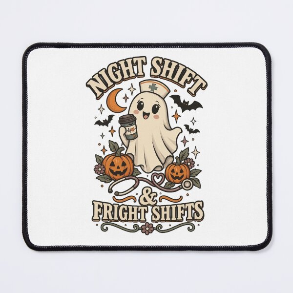 Item preview, Funny Halloween Present For Night Shift Nurse designed and sold by ChockletBoy.