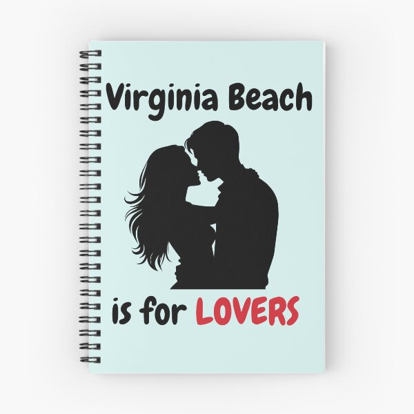 Item preview, Virginia Beach Lovers Romantic Beach Couple Design designed and sold by Sophie's Favorites.