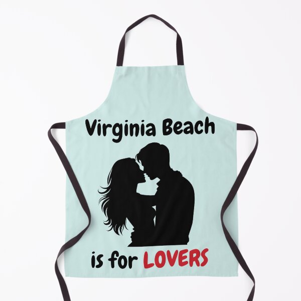 Item preview, Virginia Beach Lovers Romantic Beach Couple Design designed and sold by Sophie's Favorites.
