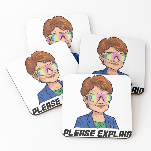 Item preview, Pauline Hansen Pit Viper #1 Please Explain designed and sold by sticker-vault.