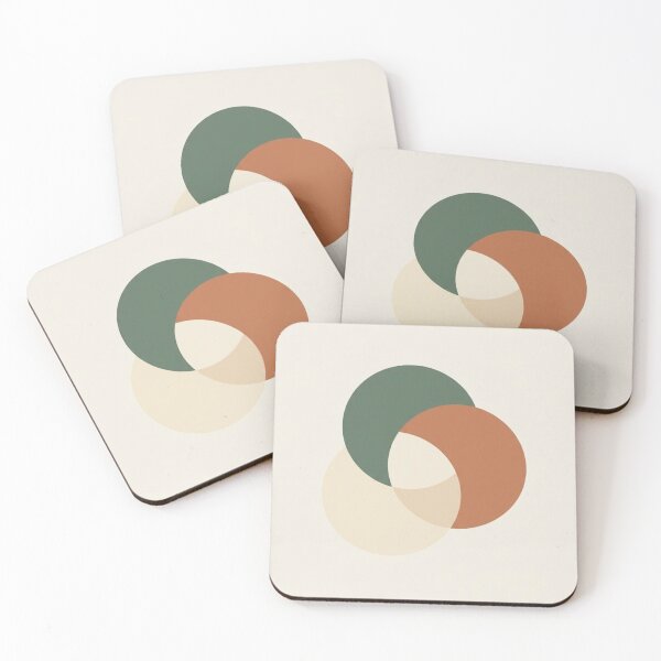 Item preview, Overlapping Circle Trio | Minimalist Japandi Wall Art designed and sold by Zaramodo.
