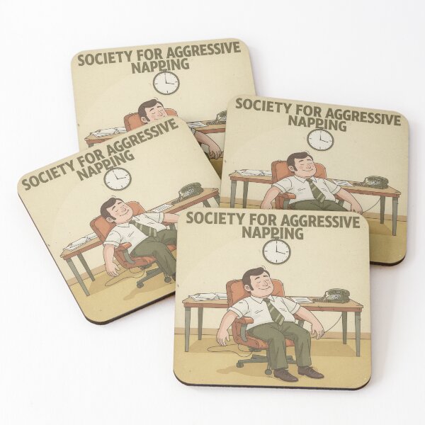Item preview, Society for Aggressive Napping designed and sold by PictorialWhimsy.