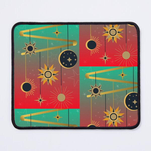 Item preview, Teal-Red Sun, Moon, and Stars Theme designed and sold by Spaceuser2.