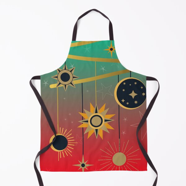 Item preview, Teal-Red Sun, Moon, and Stars Theme designed and sold by Spaceuser2.