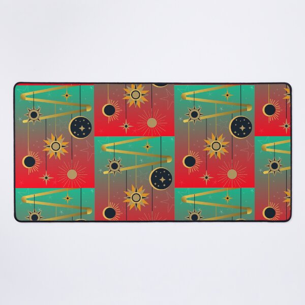 Item preview, Teal-Red Sun, Moon, and Stars Theme designed and sold by Spaceuser2.