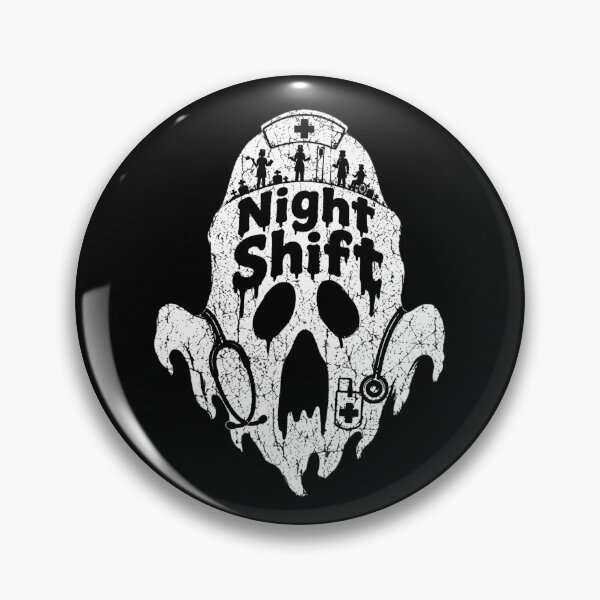 Item preview, Night Shift Nurse Halloween Shirt, Ghost Nurse Tee, Spooky Healthcare Worker Gift, Comfort Colors 1717 Halloween Nursing Shirt designed and sold by ChockletBoy.