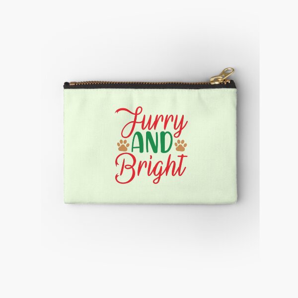 Item preview, Furry and Bright Christmas Dog Design designed and sold by Palette & Hue.