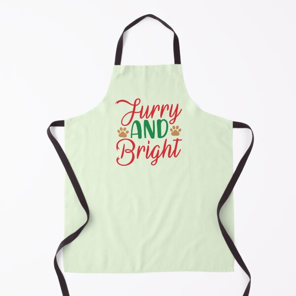 Item preview, Furry and Bright Christmas Dog Design designed and sold by Palette & Hue.