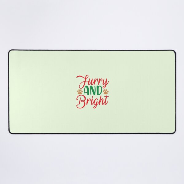 Item preview, Furry and Bright Christmas Dog Design designed and sold by Palette & Hue.