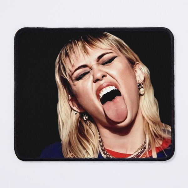 Item preview, Miley Cyrus She Is Here Tongue Out Portrait designed and sold by Vicky021.