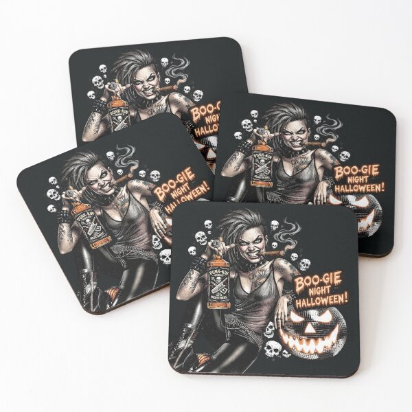 Item preview, Halloween Whisky Goth Nightmare Punk Woman designed and sold by Voodoo Store Paranormal Collections.