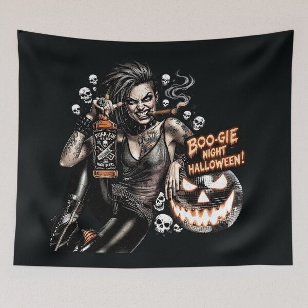 Item preview, Halloween Whisky Goth Nightmare Punk Woman designed and sold by Voodoo Store Paranormal Collections.