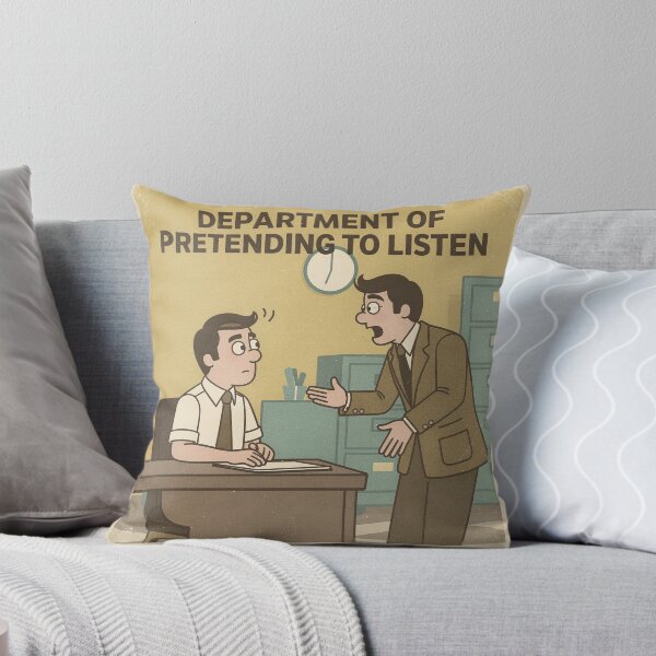 Item preview, Department of Pretending to Listen designed and sold by PictorialWhimsy.