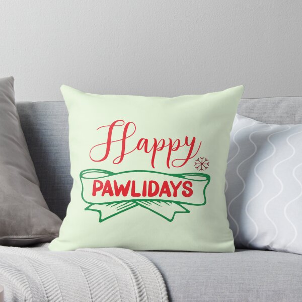 Item preview, Happy Pawlidays Christmas Dog Design designed and sold by Palette & Hue.