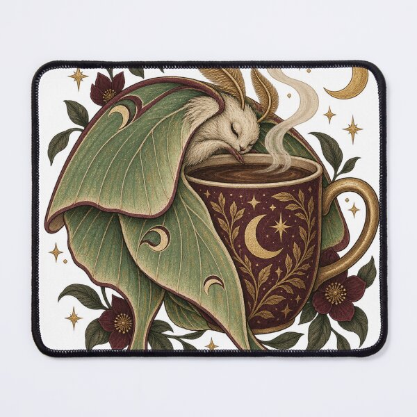 Item preview, Luna Moth Coffee Companion designed and sold by WaynesCave.