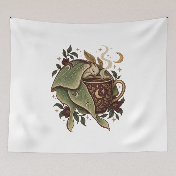 Item preview, Luna Moth Coffee Companion designed and sold by WaynesCave.