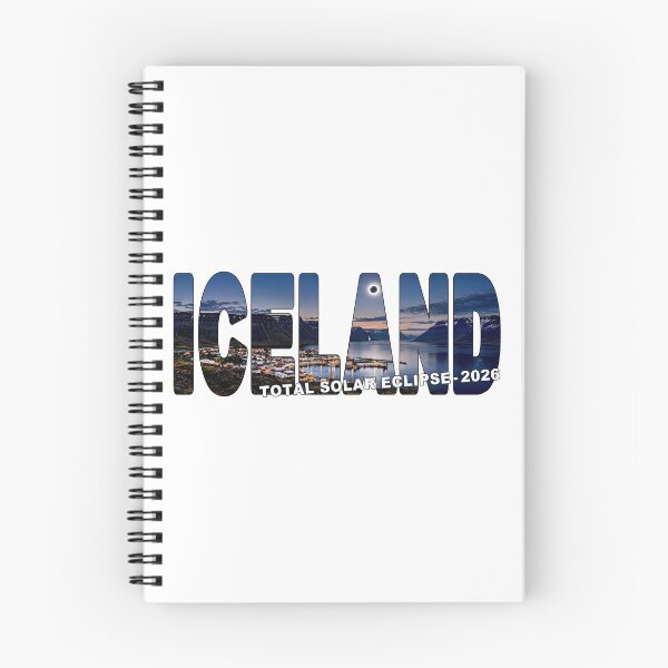 Item preview, ICELAND Total Solar Eclipse 2026 - Greenland Spain 2026 Full Corona designed and sold by Adam Gormley.