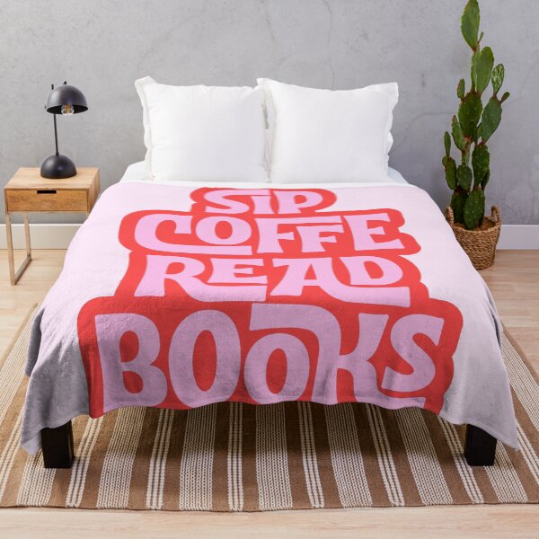 Item preview, sip coffee read books designed and sold by Neadoodles.