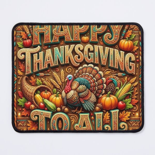 Item preview, HAPPY THANKSGIVING designed and sold by likbatonboot.