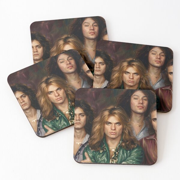 Item preview, Van Halen Oil Painting designed and sold by maretsad.