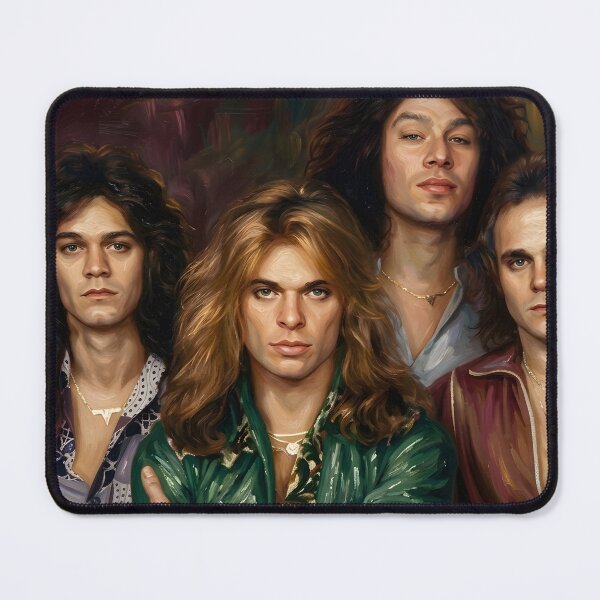 Item preview, Van Halen Oil Painting designed and sold by maretsad.
