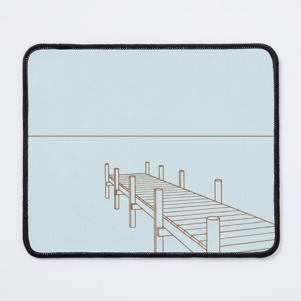 Item preview, Simple Dock Line Art | Minimalist Coastal Print designed and sold by Zaramodo.