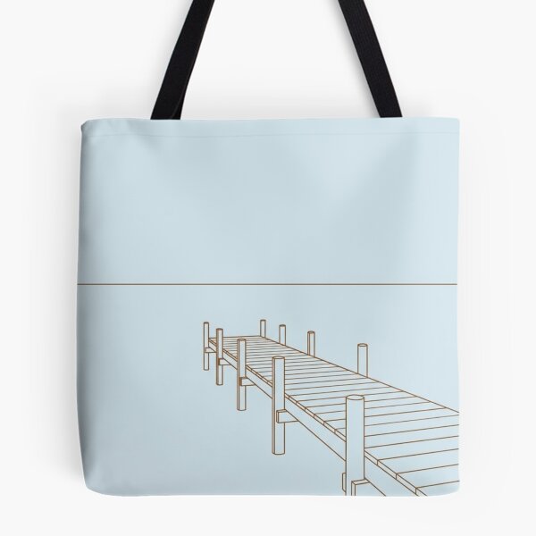 Item preview, Simple Dock Line Art | Minimalist Coastal Print designed and sold by Zaramodo.