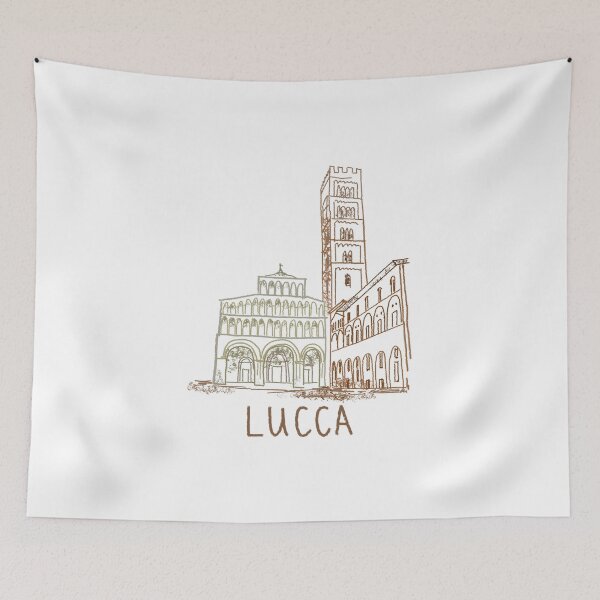 Item preview, Funny Lucca Italy Souvenir Gift for Tourists – Humorous City for Visitors designed and sold by MichaeIRellov.