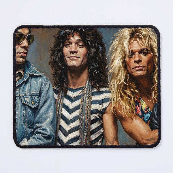 Item preview, Van Halen Oil Painting designed and sold by maretsad.