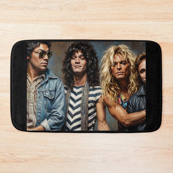 Item preview, Van Halen Oil Painting designed and sold by maretsad.
