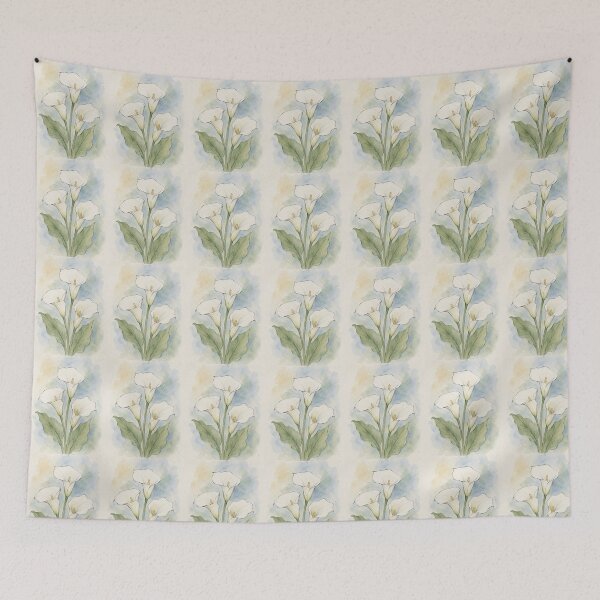 Item preview, The calla lilies are in bloom again designed and sold by Aye Chihuahua.