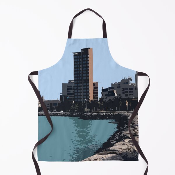 Item preview, Marina Beach Skyline in Salmiya, Kuwait designed and sold by ShopieHome.