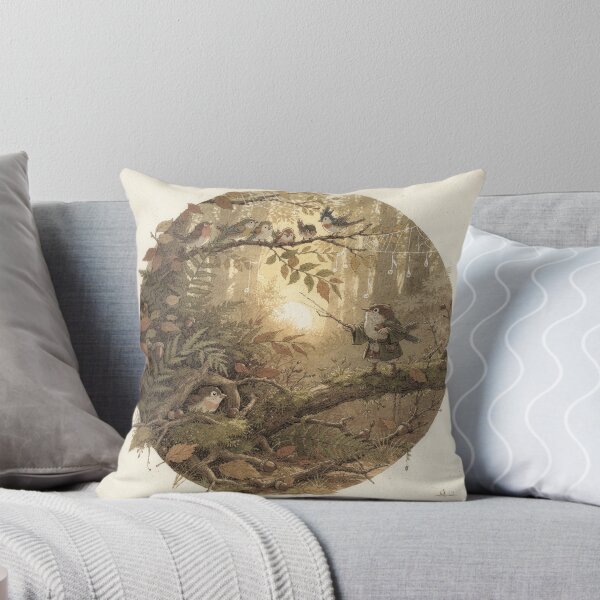 Item preview, Wren Folk Conducting the Dawn Birdsong Choir designed and sold by PictorialWhimsy.