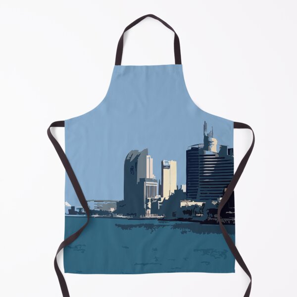 Item preview, Marina Beach Skyline, Salmiya, Kuwait designed and sold by ShopieHome.